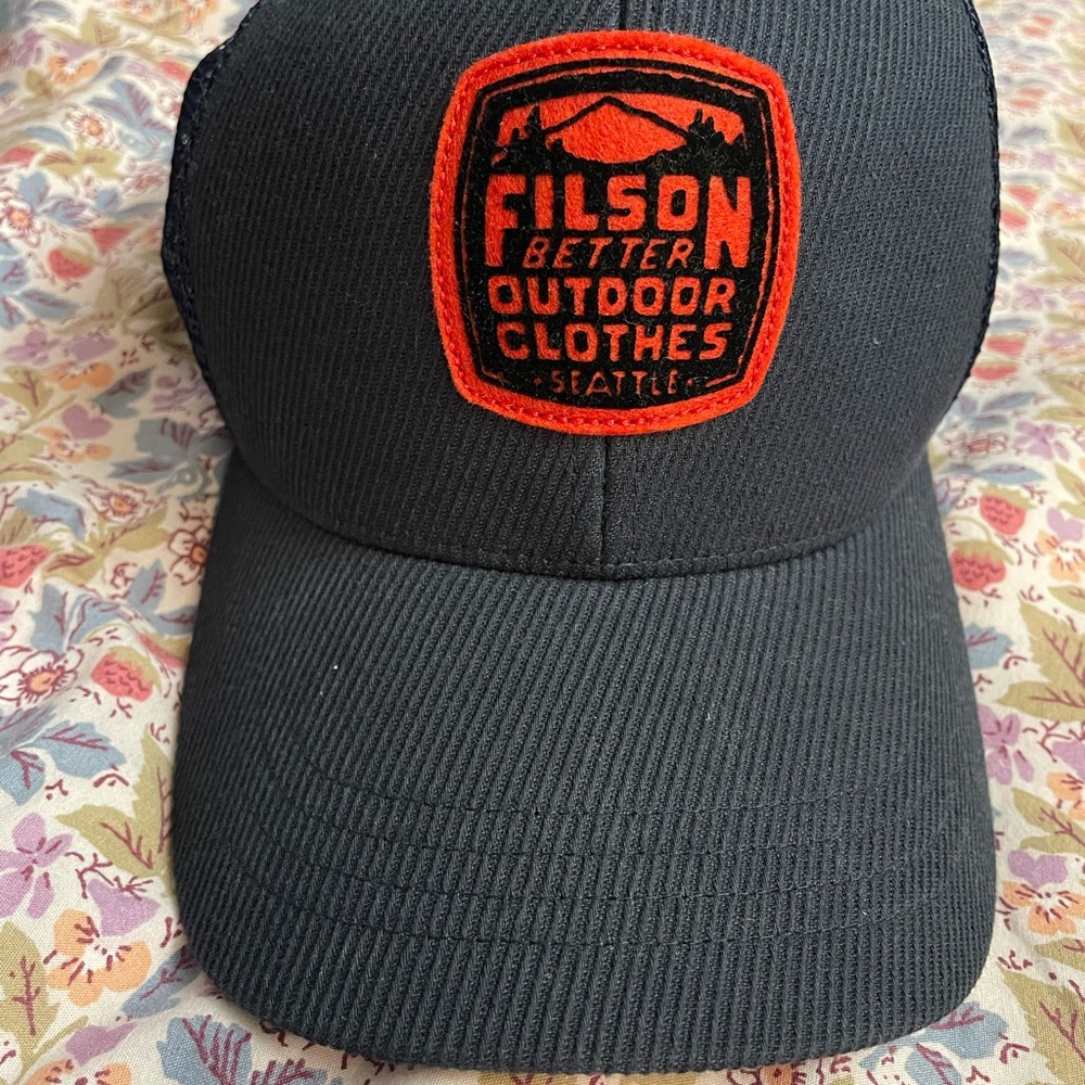 Filson Men's Black Outdoor Cap